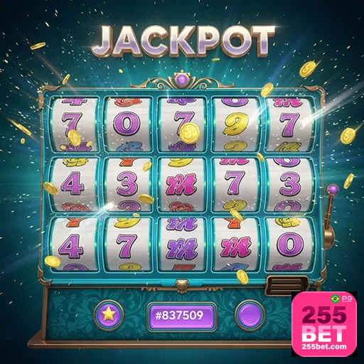 Tela de slot game otimizado para mobile na 255bet
